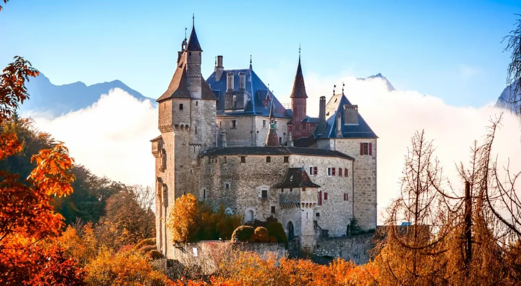 mariage au chateau de menthon saint bernard à annecy